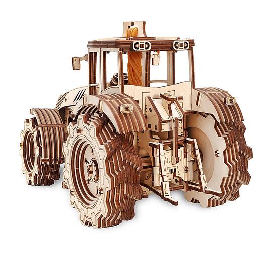 EWA™ Eco-Wood-Art Tractor 3D Wooden STEM Construction Kit